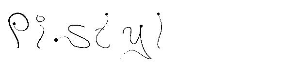 Pistyl字体