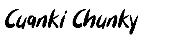 Cuanki Chunky字体