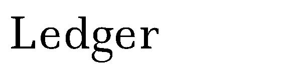 Ledger字体