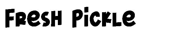 Fresh Pickle字体