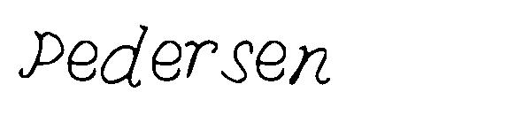 Pedersen字体