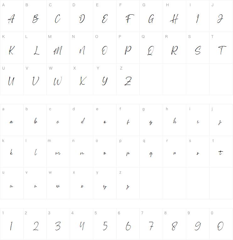 tringlabs script字体