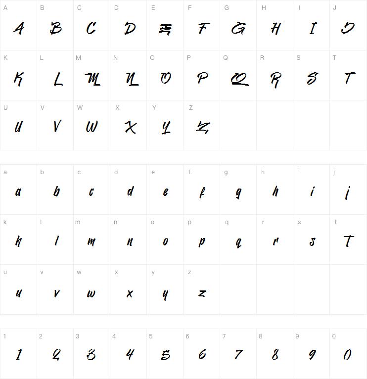 jacksilver字体
