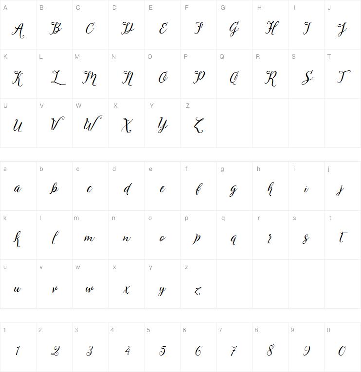 Varelisa字体