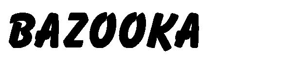 bazooka字体