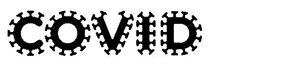 COVID字体