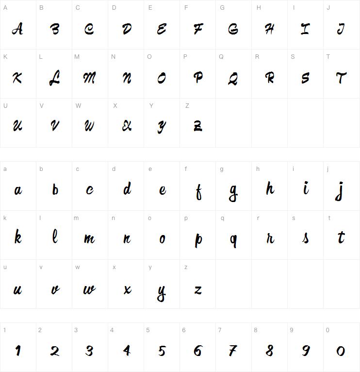 Formia Script字体