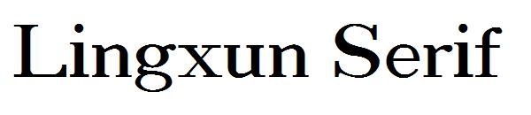 Lingxun Serif
