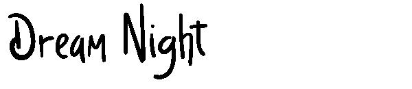 Dream Night字体