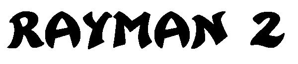 Rayman 2字体