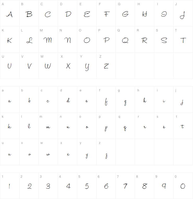 Halo Handletter字体