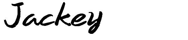 Jackey字体