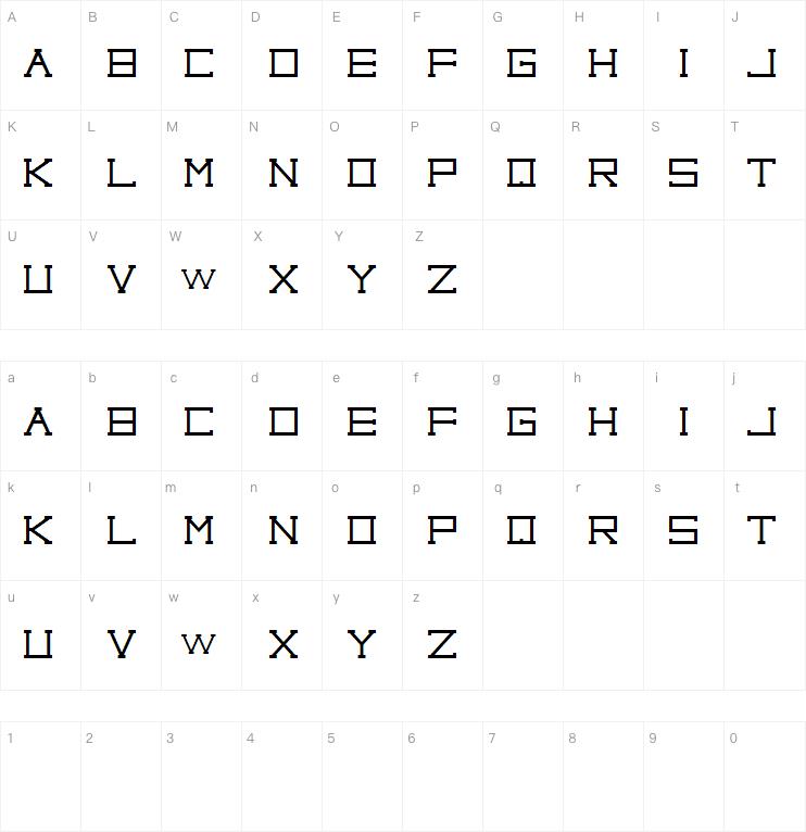 capitalsregular字体