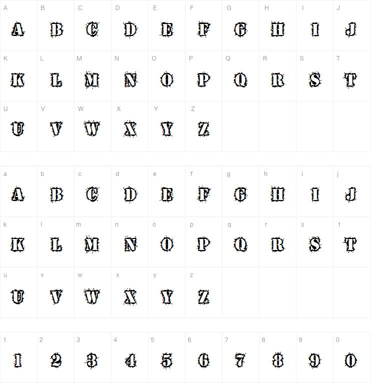 War Wound字体