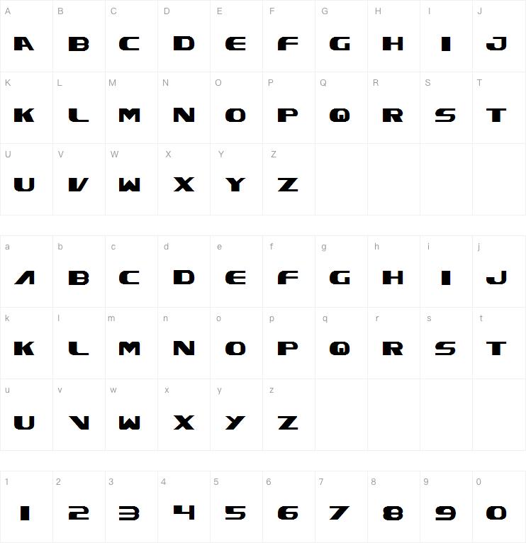 Xcelsion字体