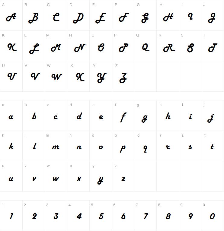 HarlowSolid字体