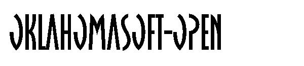 OklahomaSoft-Open字体
