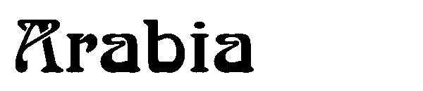 Arabia字体