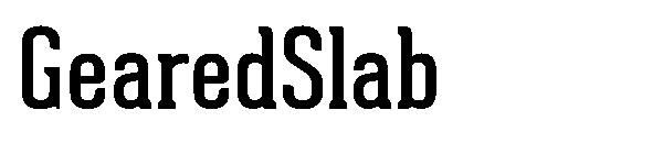 GearedSlab字体