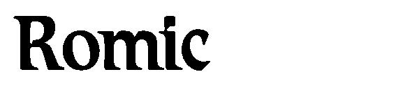 Romic字体