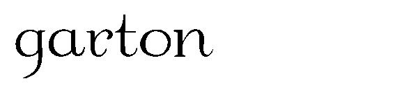 garton字体