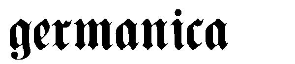 germanica字体