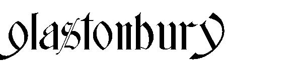 glastonbury字体