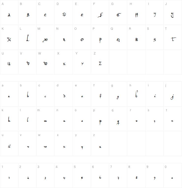 HermanDecanus字体