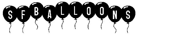 sfballoons字体