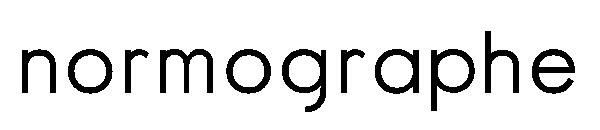 normographe字体