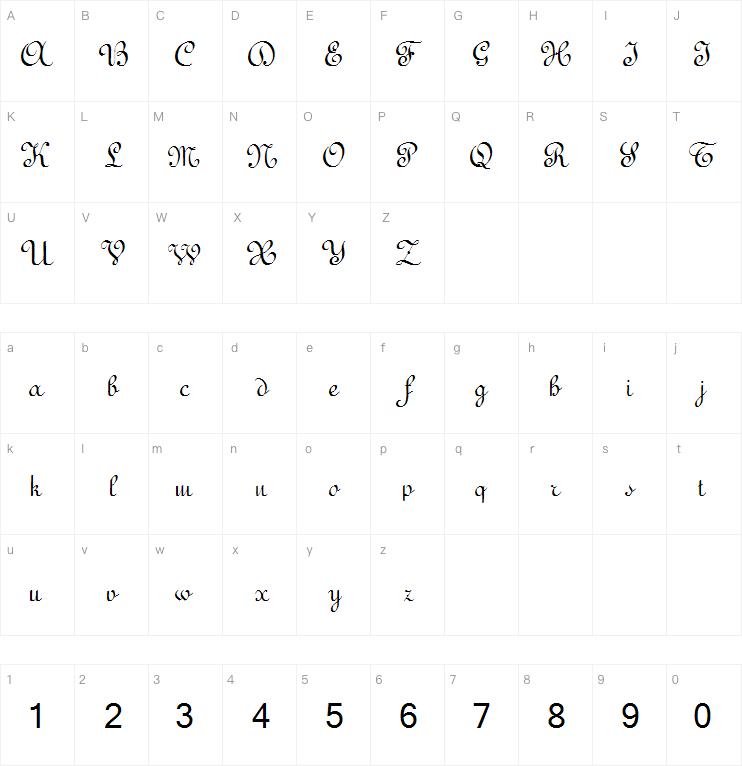 terpsichore字体