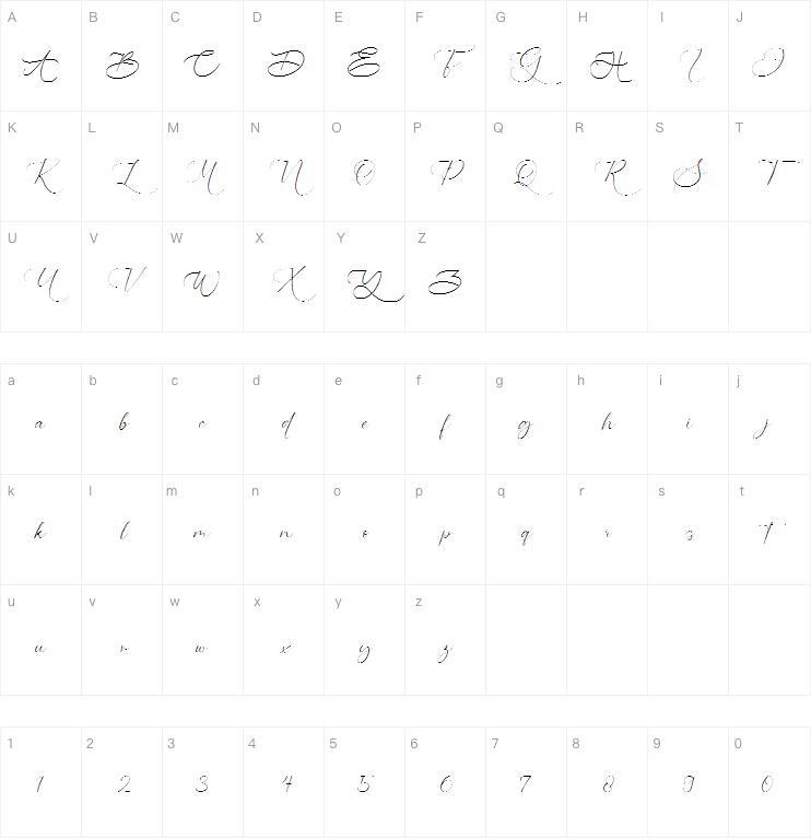 Aleanderica字体