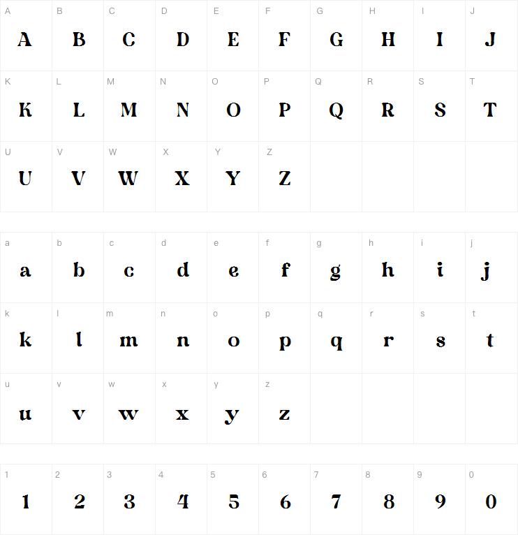 Bagrile字体