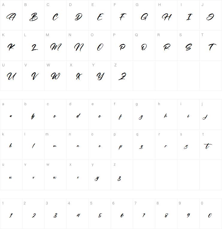 Asetry Fonte字体