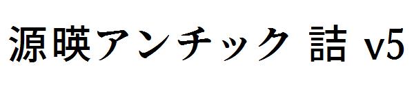 源暎アンチック 詰 v5