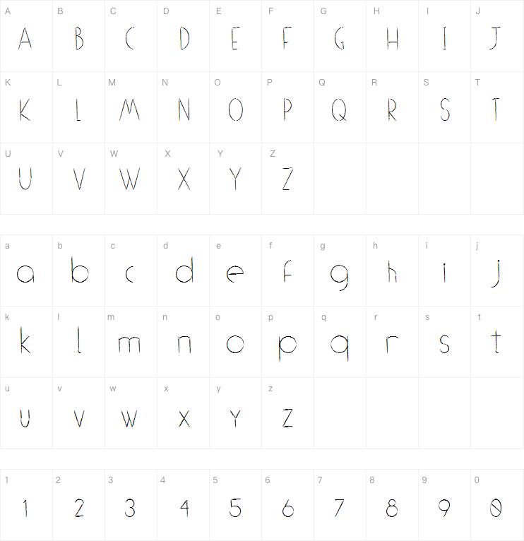 (((o))) Brushhh字体