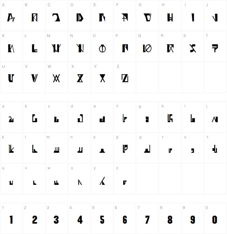 07 Ghost Zaiphon字体