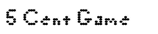 5 Cent Game字体
