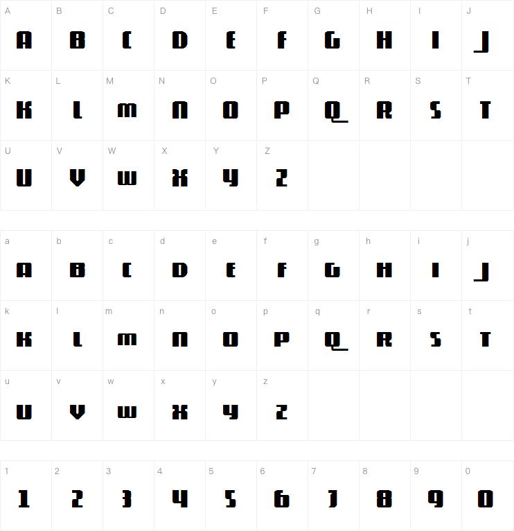 5 Contrastio字体