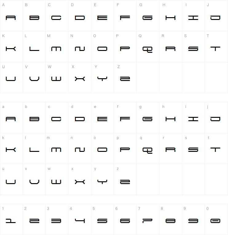 5 Final Frontier字体