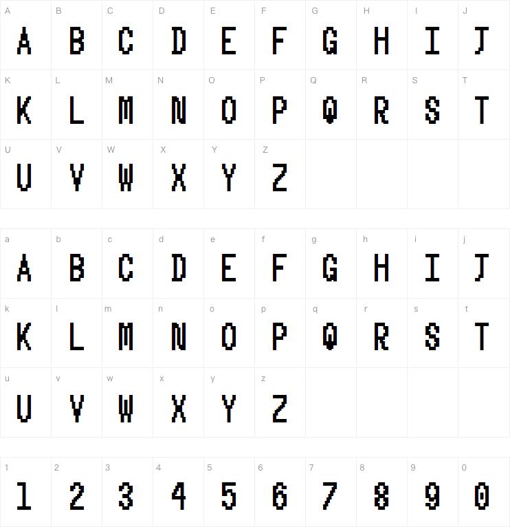 5 Recieptprint字体