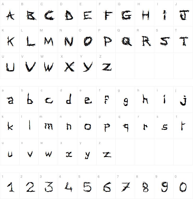 Abstract Classic字体