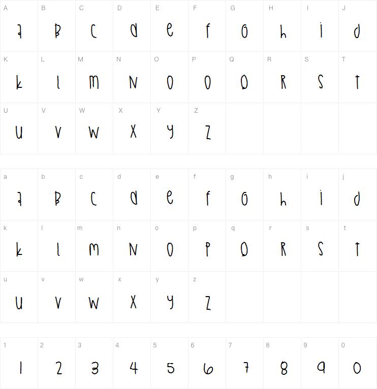 Abstract Thing字体