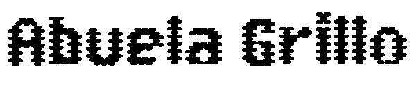 Abuela Grillo字体