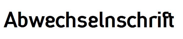 Abwechselnschrift