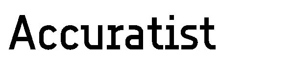 Accuratist字体