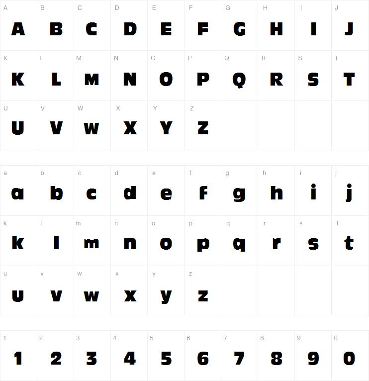 Ackbar字体