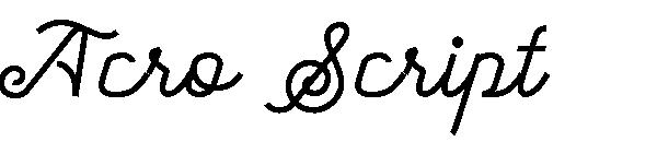 Acro Script