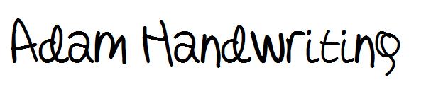 Adam Handwriting