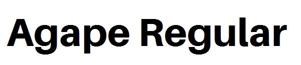 Agape Regular